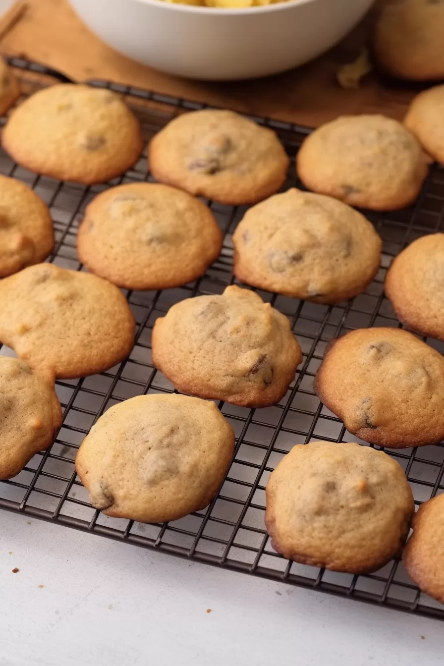 Fluffy Banana Cookies