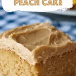 Brown Sugar Peach Cake