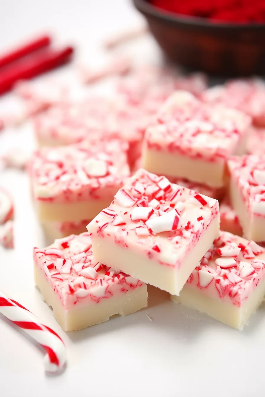 Candy Cane Fudge