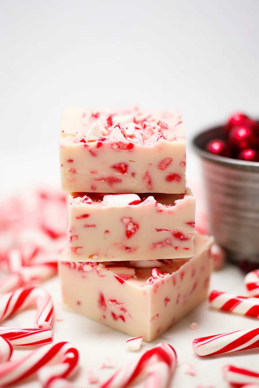 Candy Cane Fudge