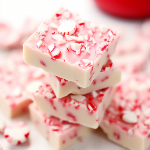 Candy Cane Fudge