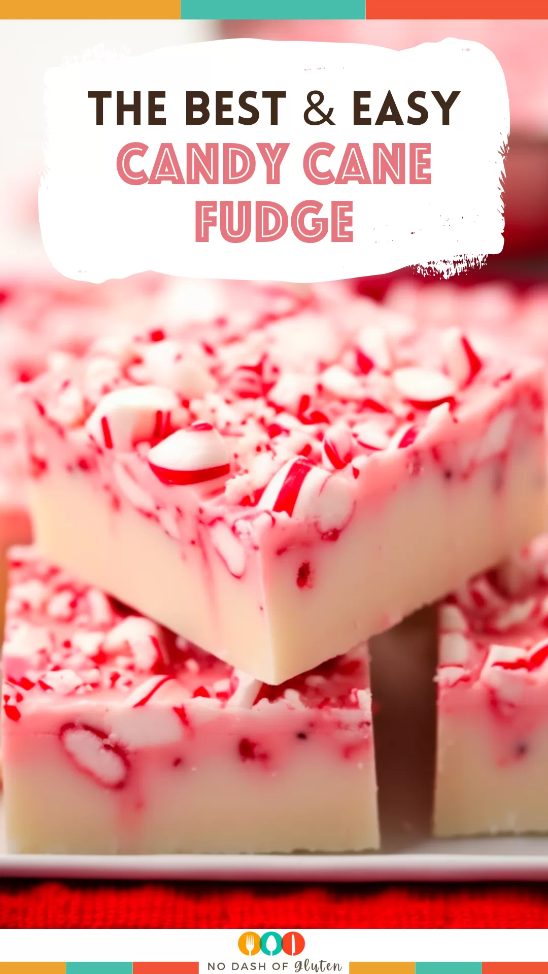 Candy Cane Fudge
