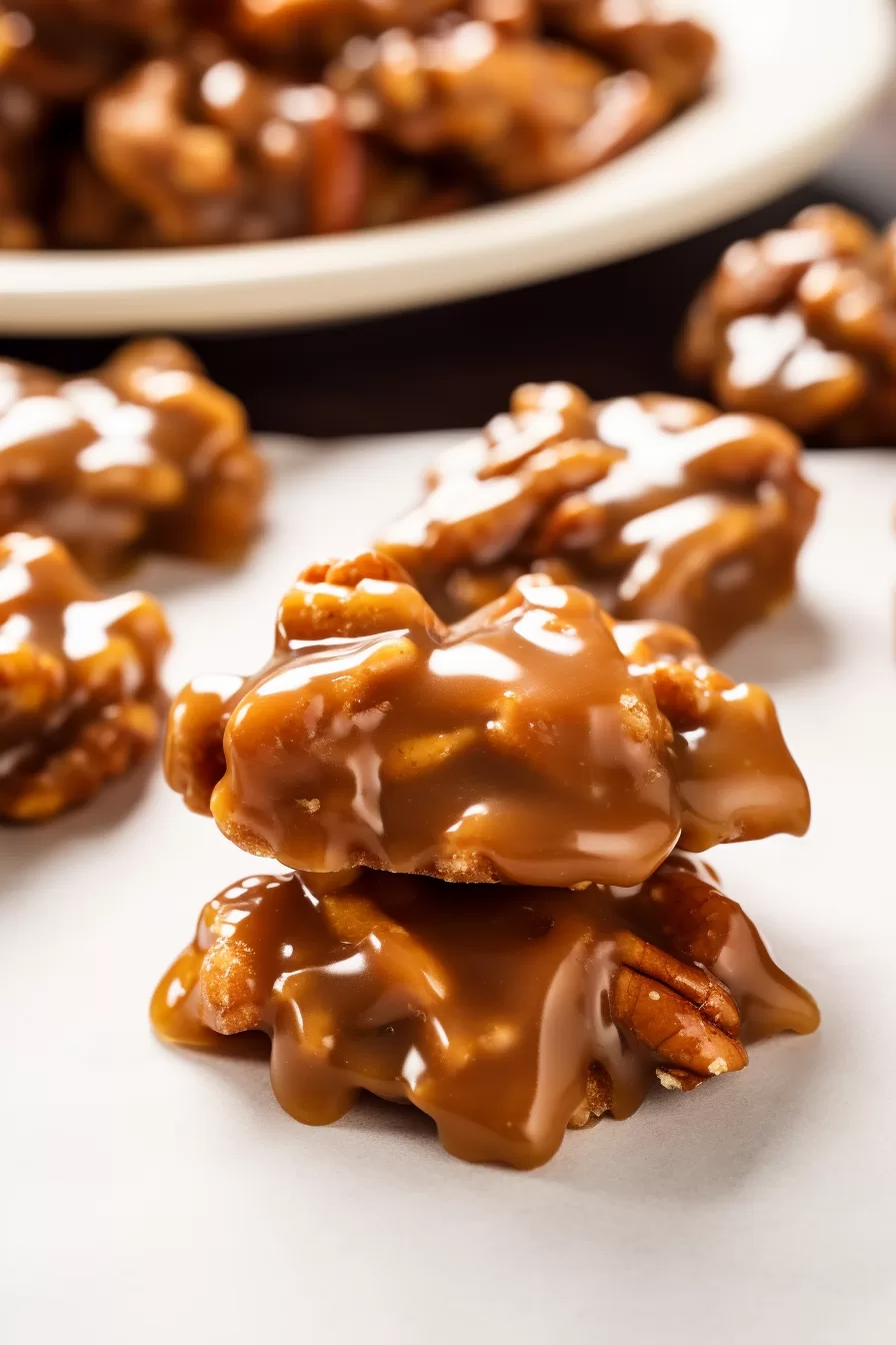 Caramel Pecan Clusters