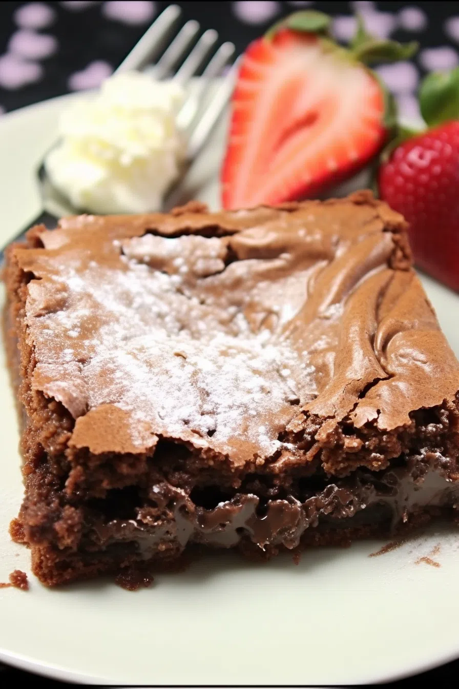 Chocolate Gooey Butter Cake