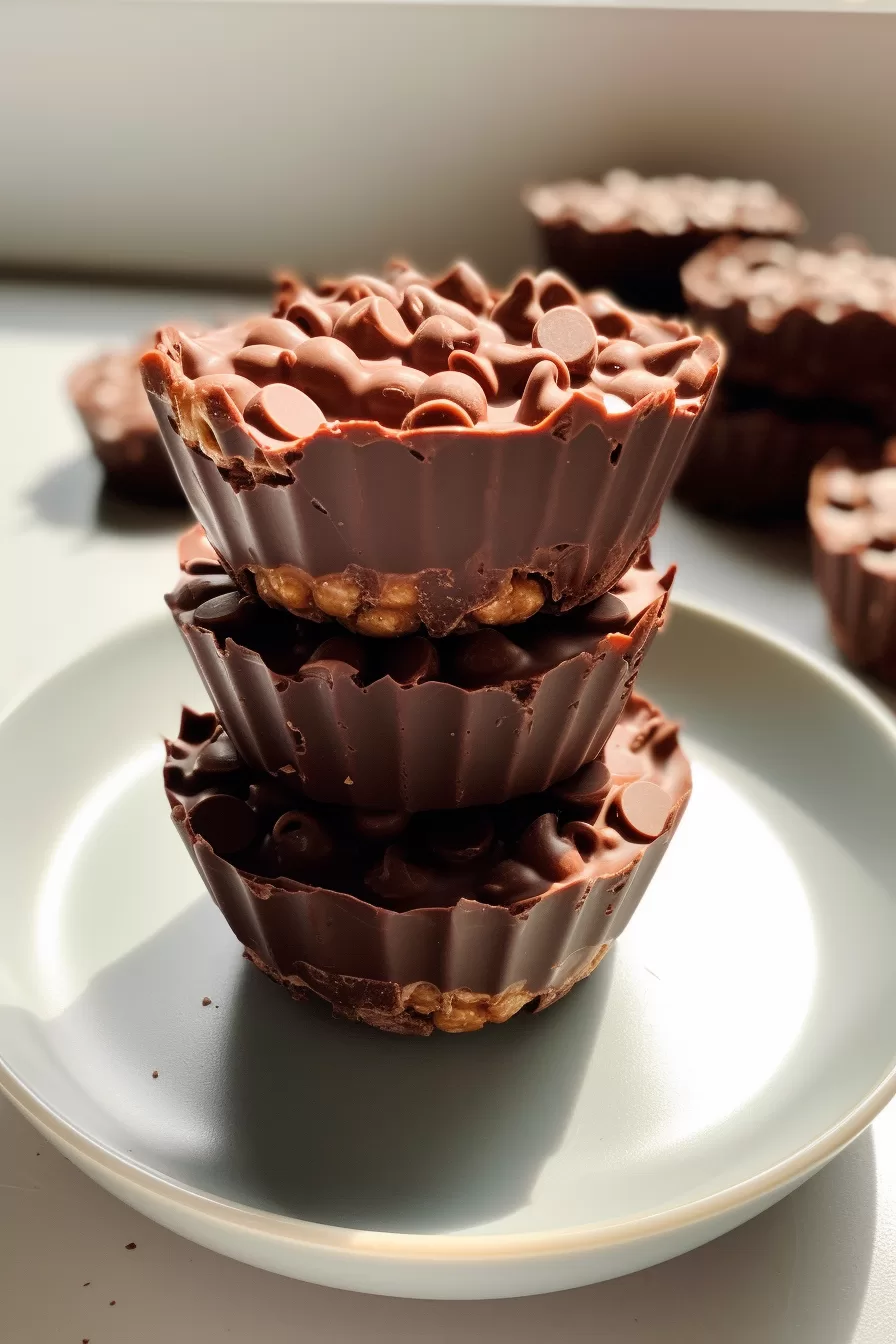 Chocolate Peanut Butter Crunch Cups