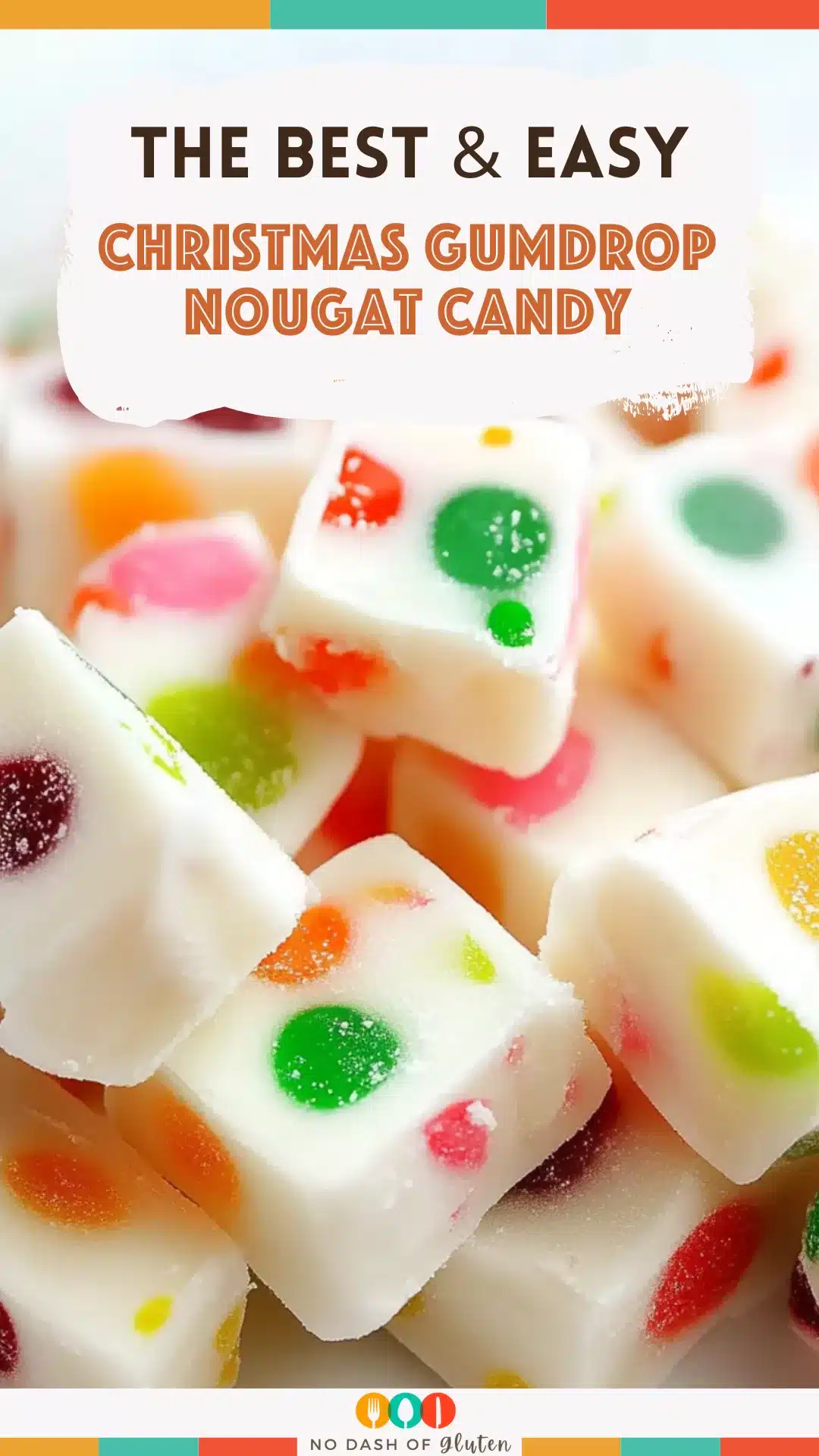 Christmas Gumdrop Nougat Candy