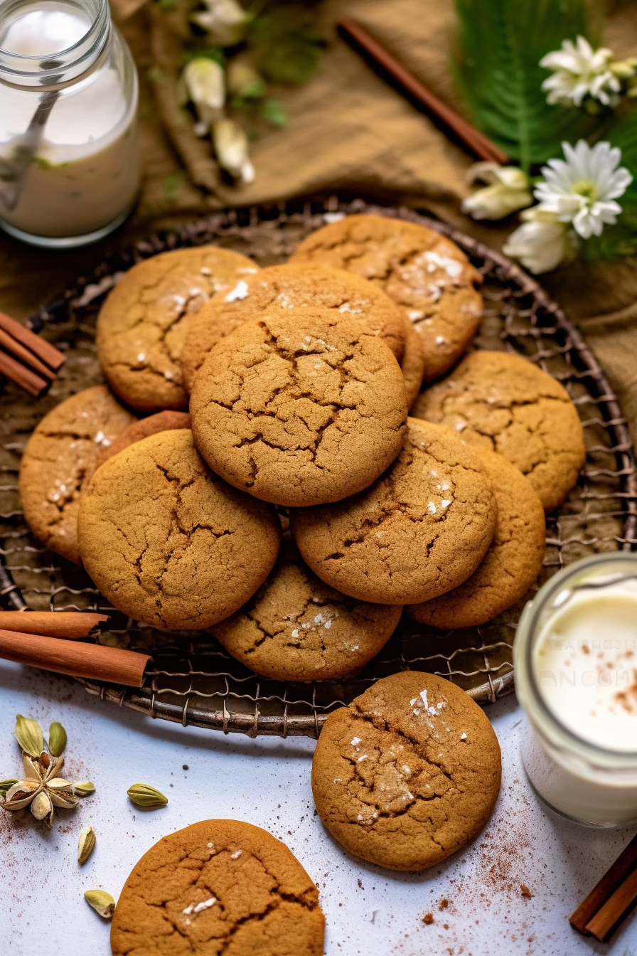 Cinnamon Crinkle Cookies