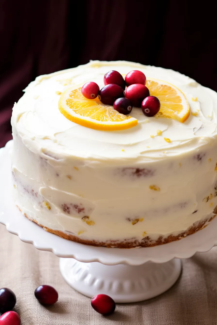 Cranberry Orange Cake