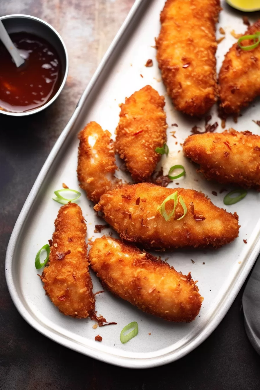 Crispy Coconut Chicken Tenders