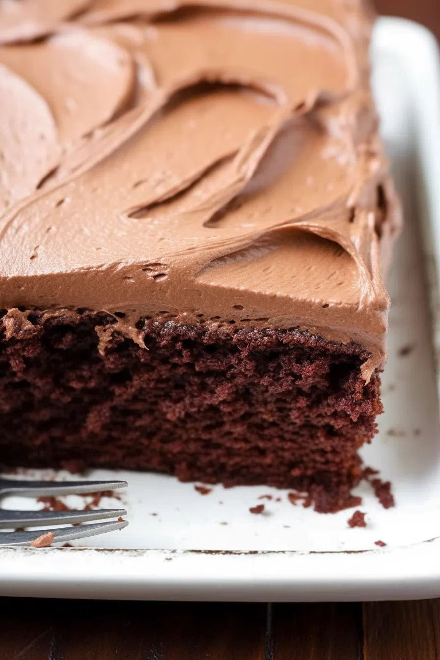 Easy Chocolate Mayonnaise Cake