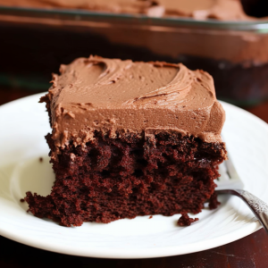 Easy Chocolate Mayonnaise Cake