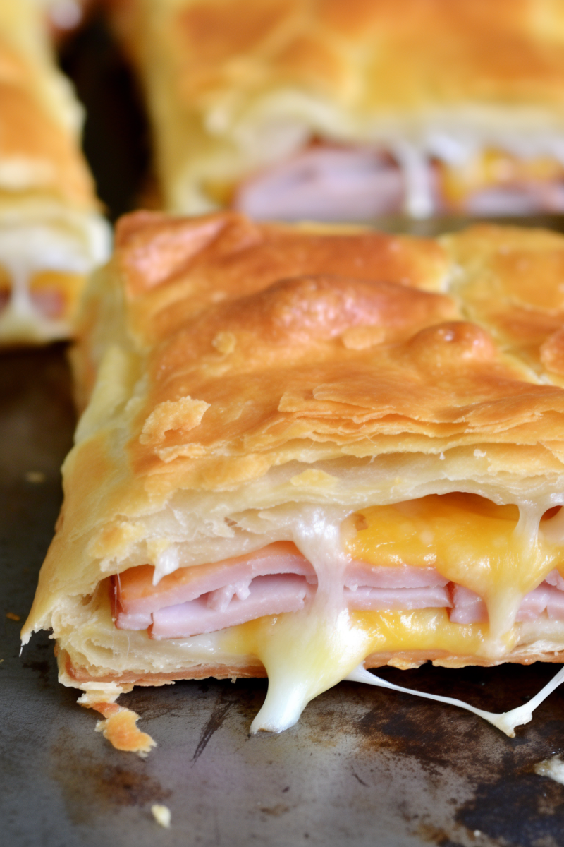 Ham And Cheese Puff Pastry