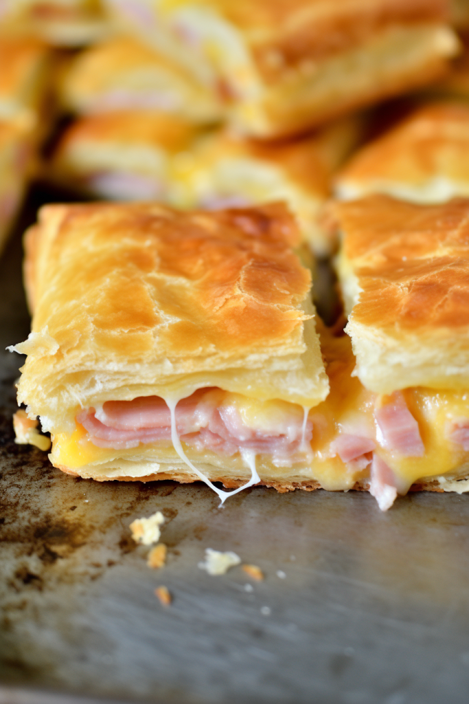 Ham and Cheese Puff Pastry