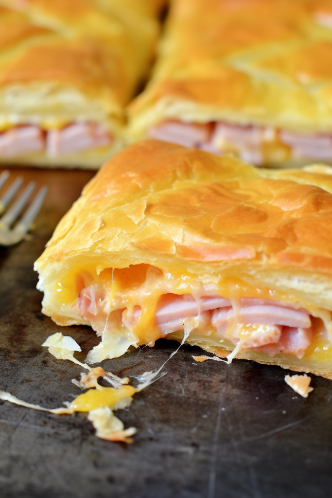 Ham and Cheese Puff Pastry