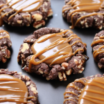 Insanely Delicious Turtle Cookies