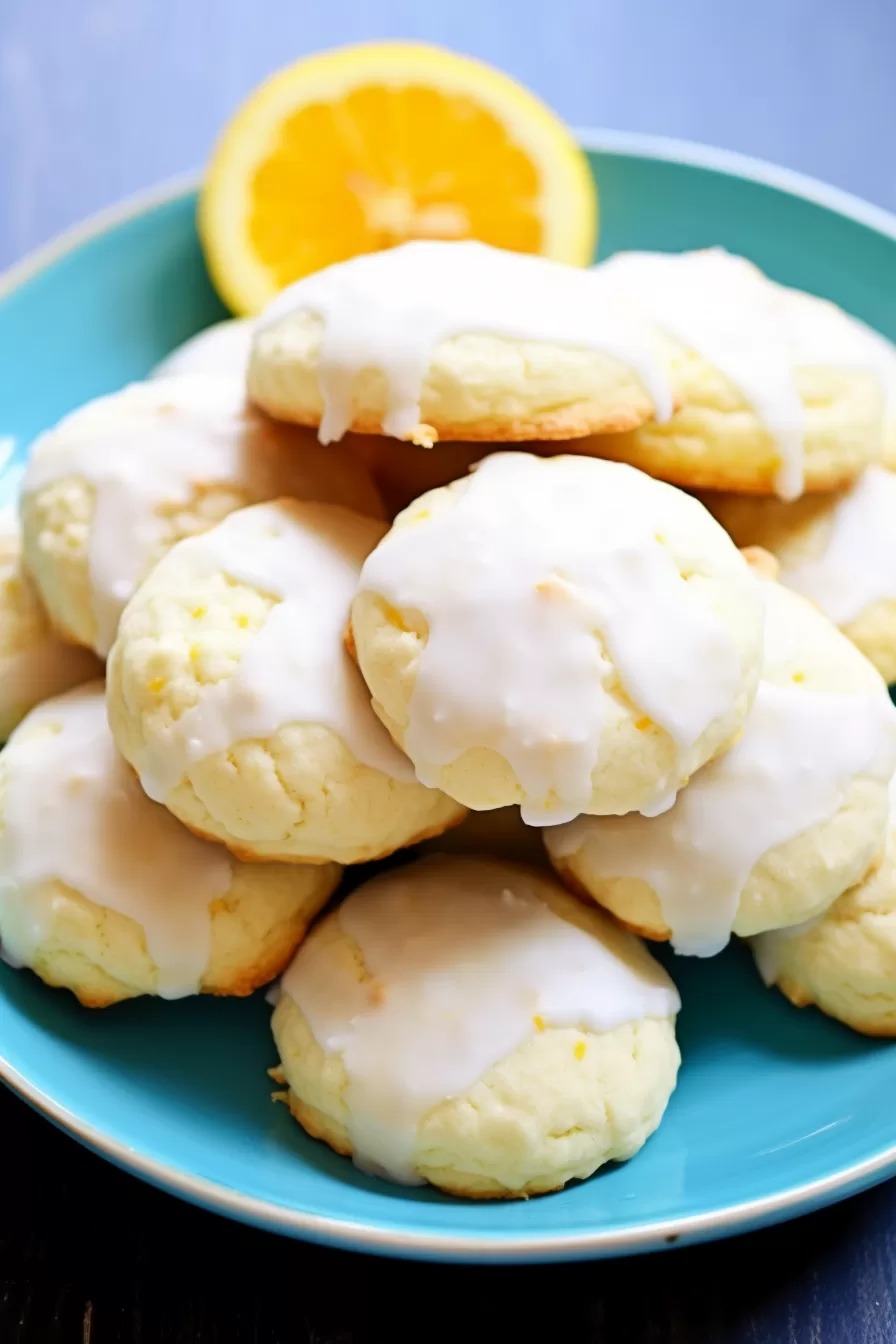 Italian Lemon Drop Cookies