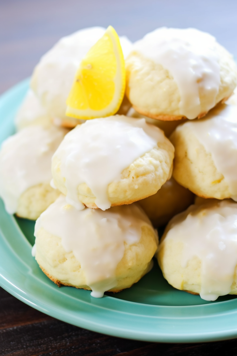 Italian Lemon Drop Cookies