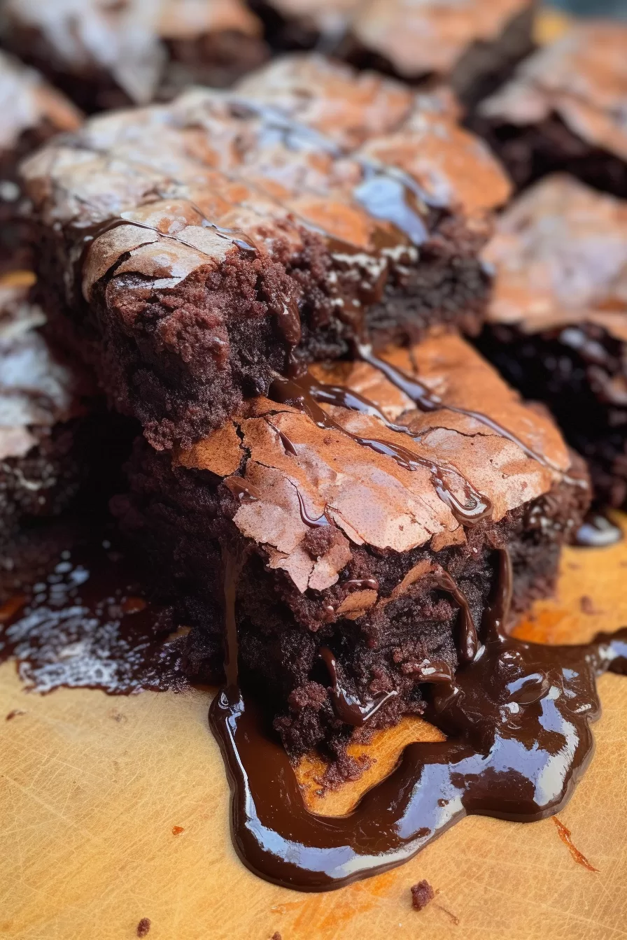 Lava Brownies