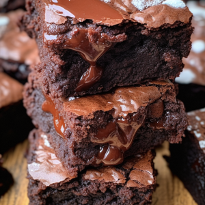 Lava Brownies