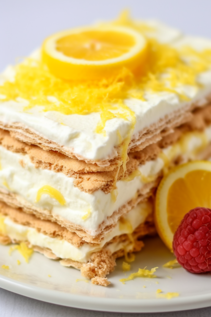 Lemon Icebox Cake