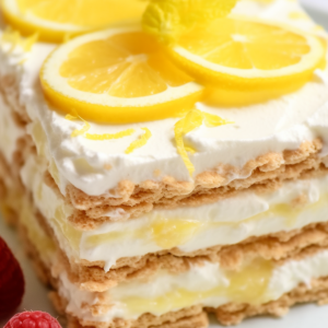 Lemon Icebox Cake