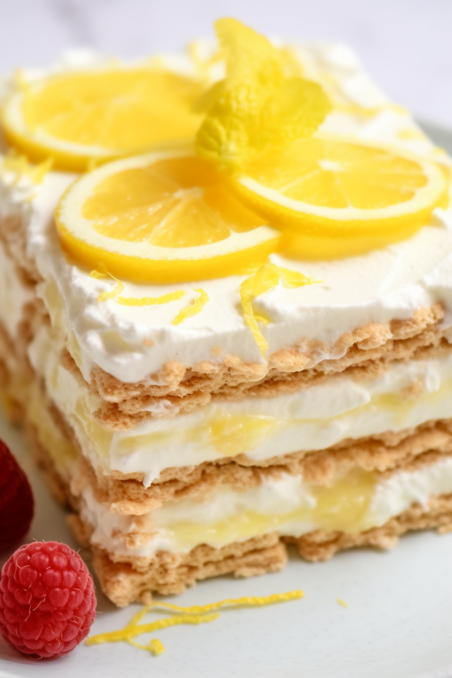 Lemon Icebox Cake
