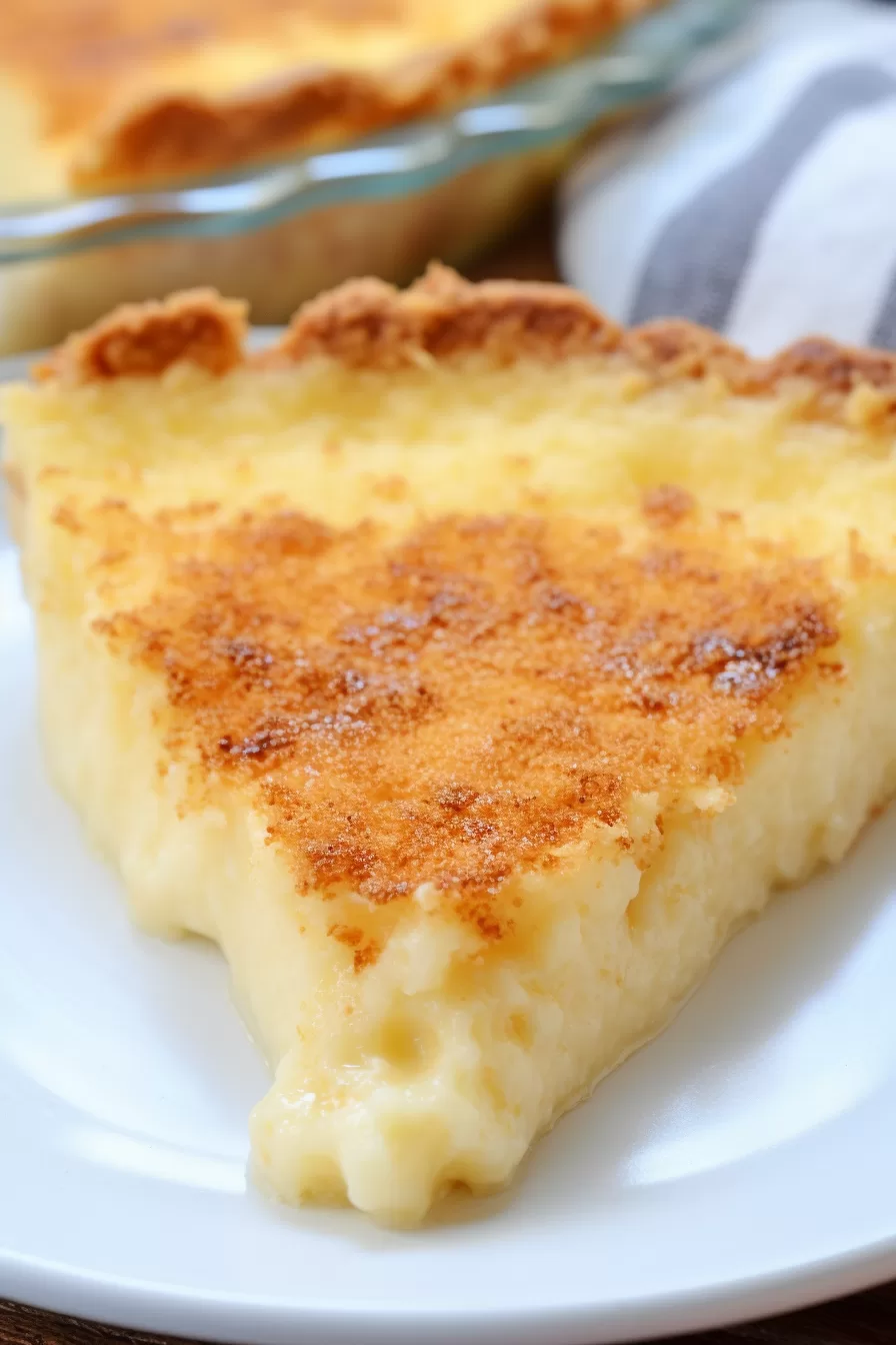 Magic Crust Custard Pie