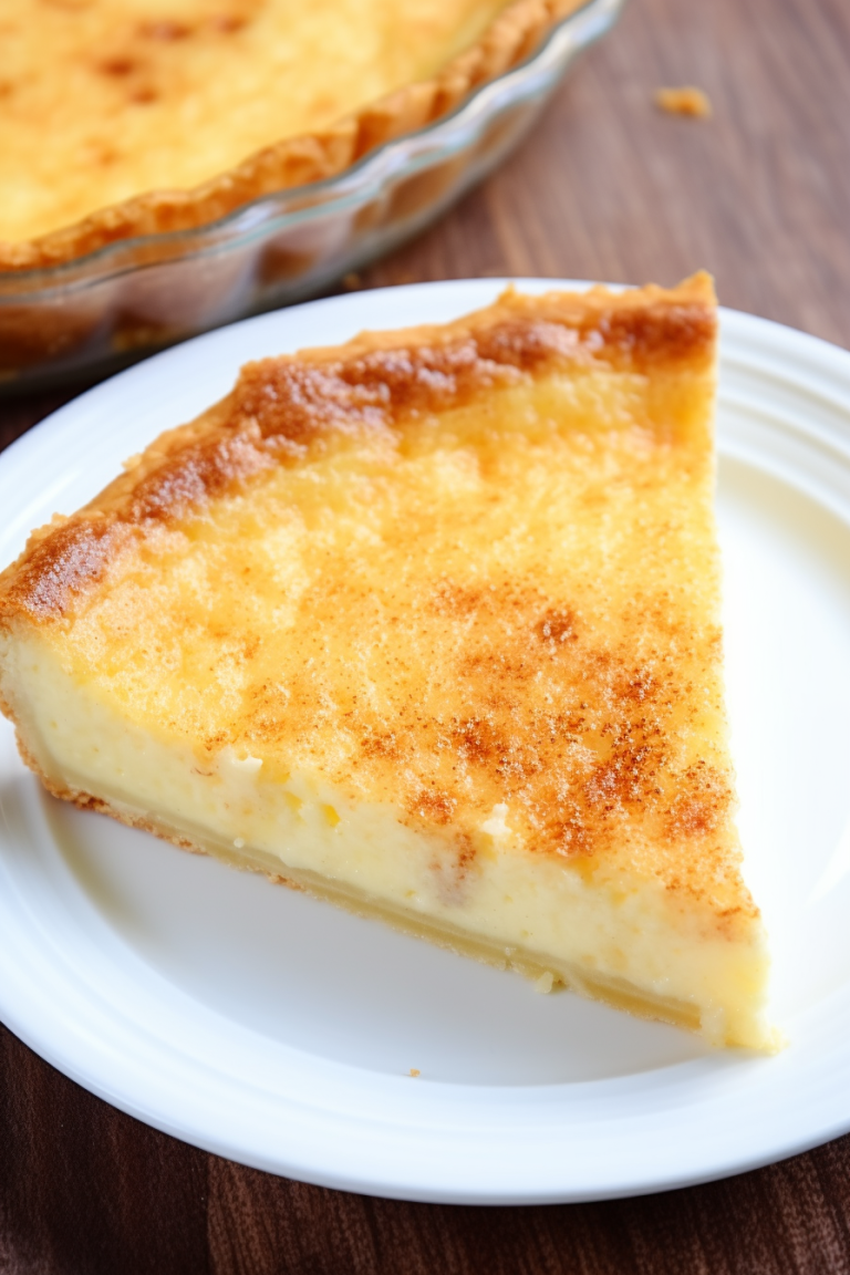 Magic Crust Custard Pie