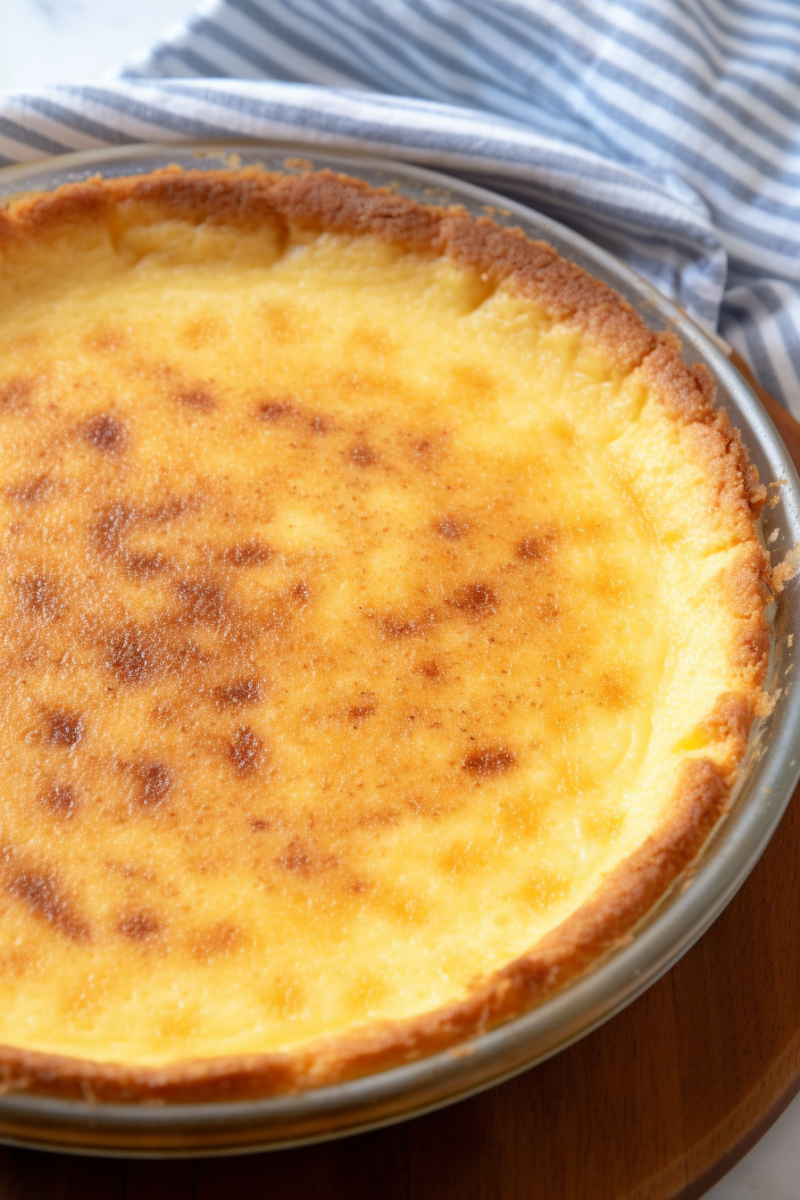 Magic Crust Custard Pie