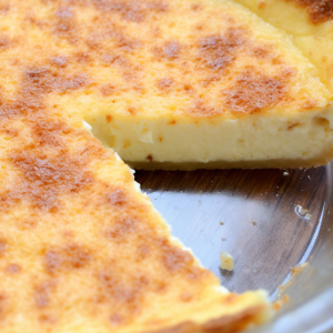 Magic Crust Custard Pie