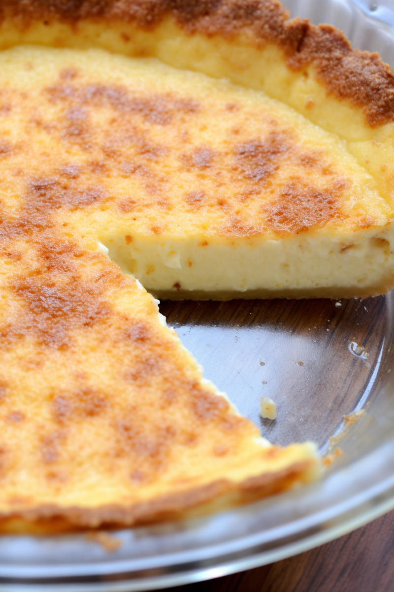 Magic Crust Custard Pie