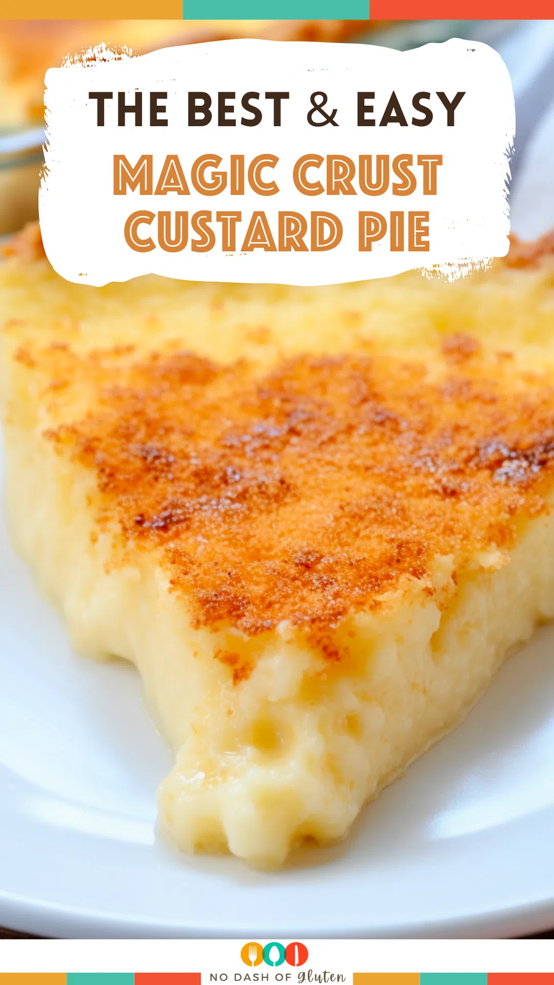 Magic Crust Custard Pie