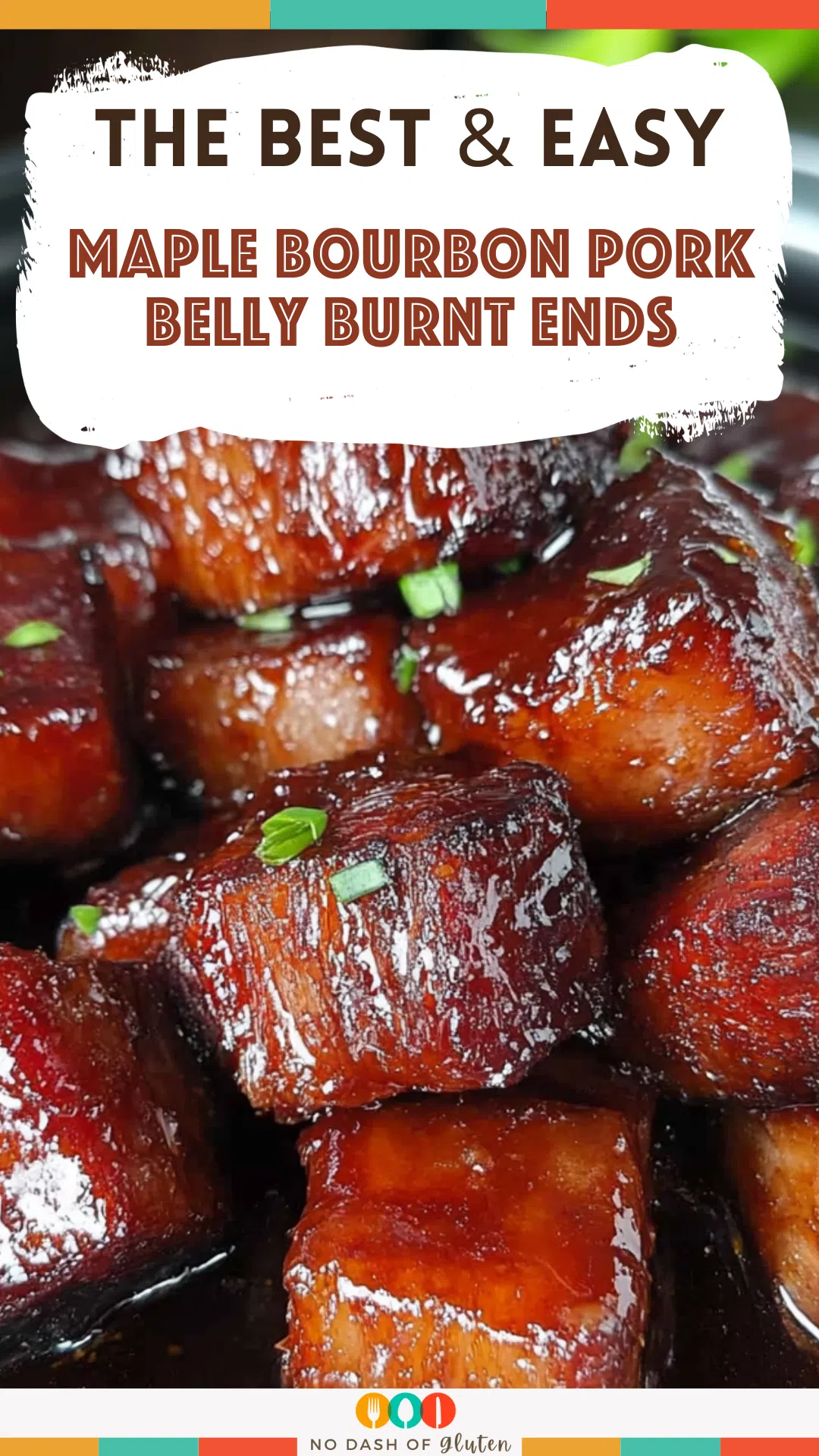 Maple Bourbon Pork Belly Burnt Ends