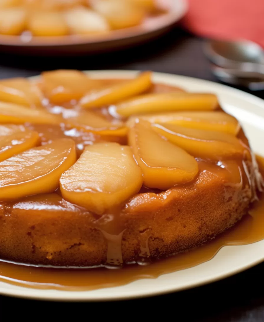 Maple-Pear Tarte Tatin