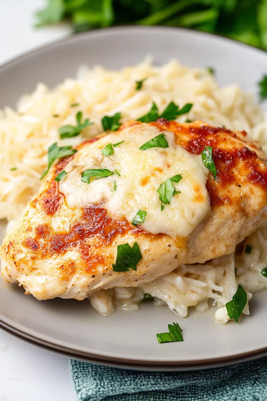 Overhead view of a homecooked meal, garnished and ready to serve.