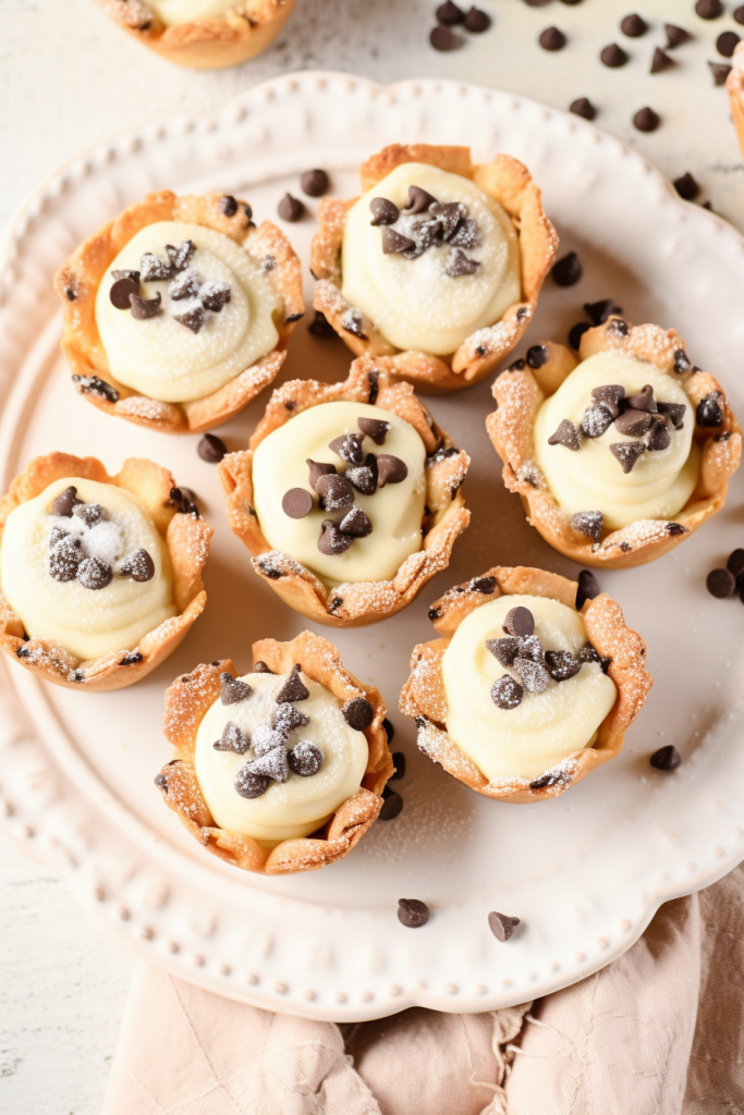 Mini Cannoli Cups