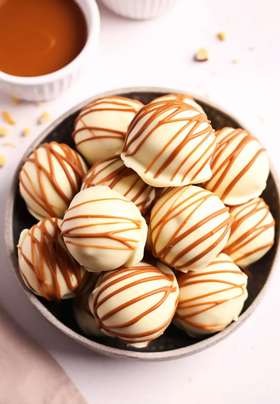 No-Bake Biscoff Cookie Truffles