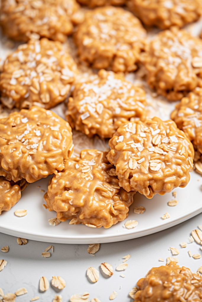 No Bake Oatmeal Scotchies