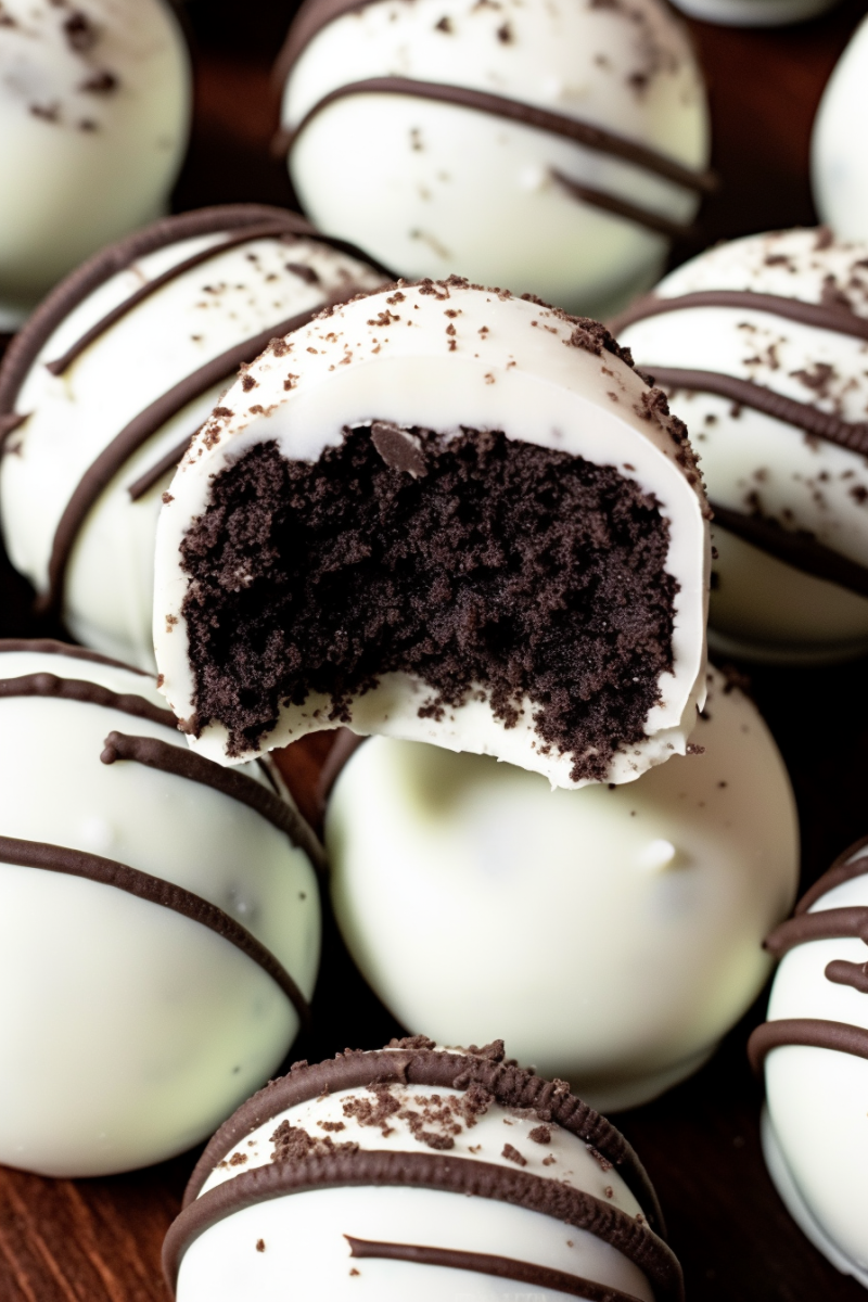 No Bake Oreo Truffles