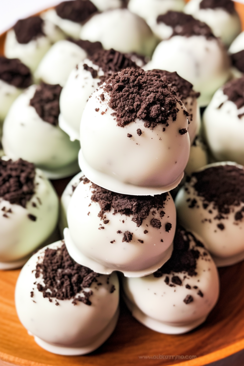 No Bake Oreo Truffles