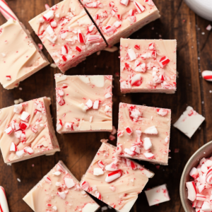 Peppermint Bark Fudge Recipe