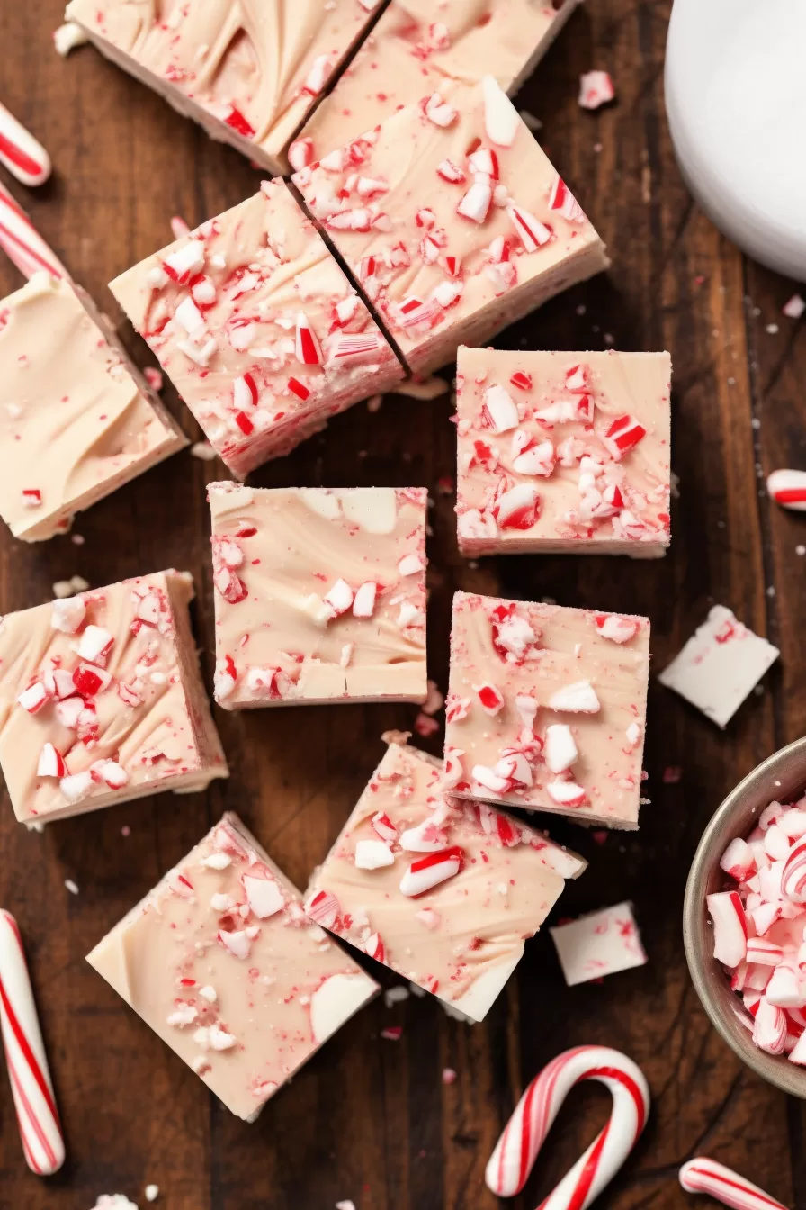 Peppermint Bark Fudge Recipe