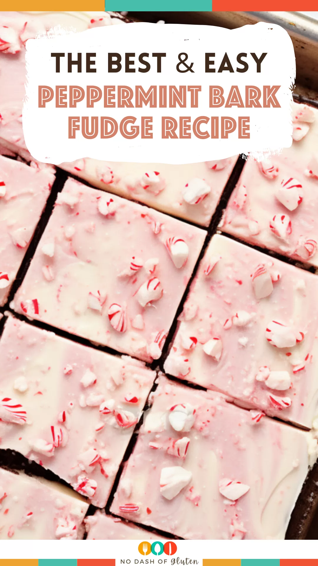 Peppermint Bark Fudge Recipe