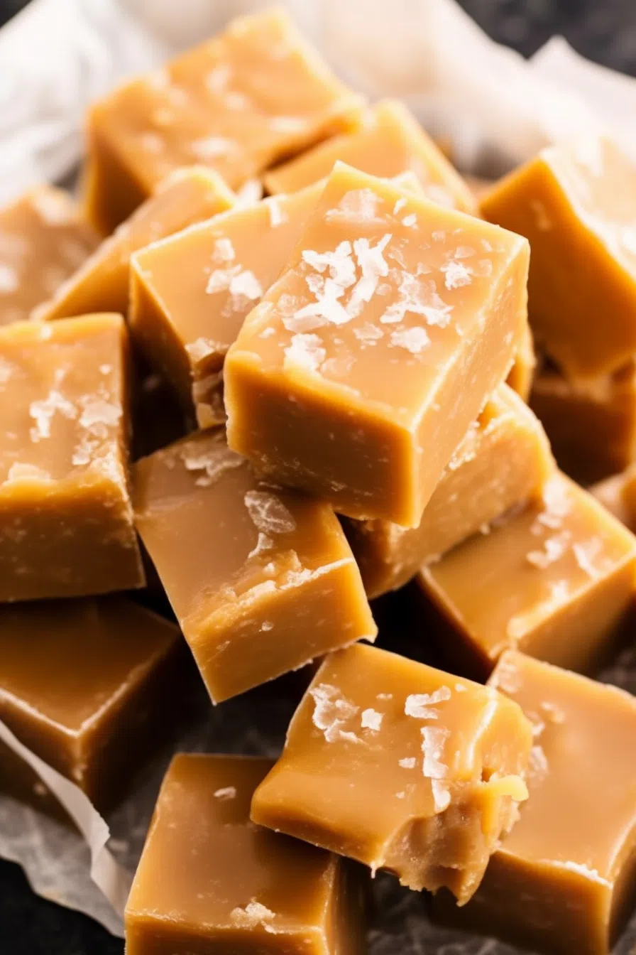 Salted Caramel Fudge