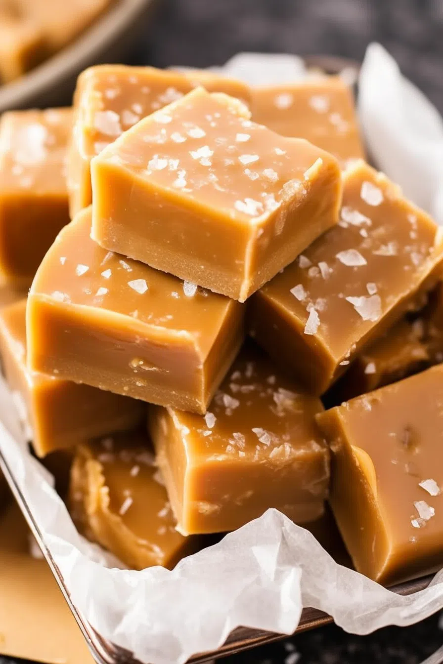 Salted Caramel Fudge