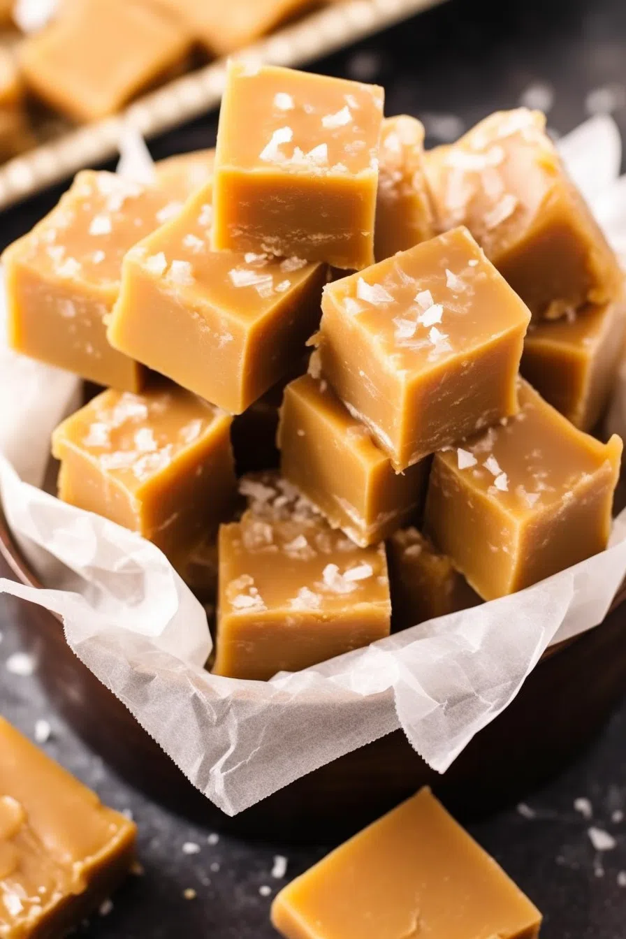 Salted Caramel Fudge