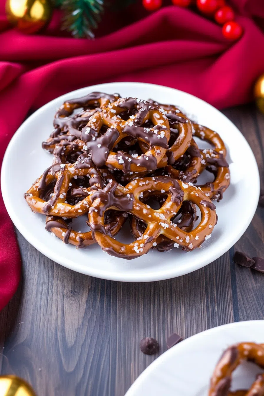 Decadent party-ready bites layered with smooth caramel and a touch of salt.