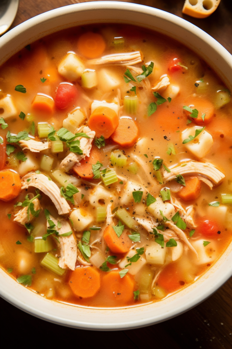 Sicilian Chicken Soup