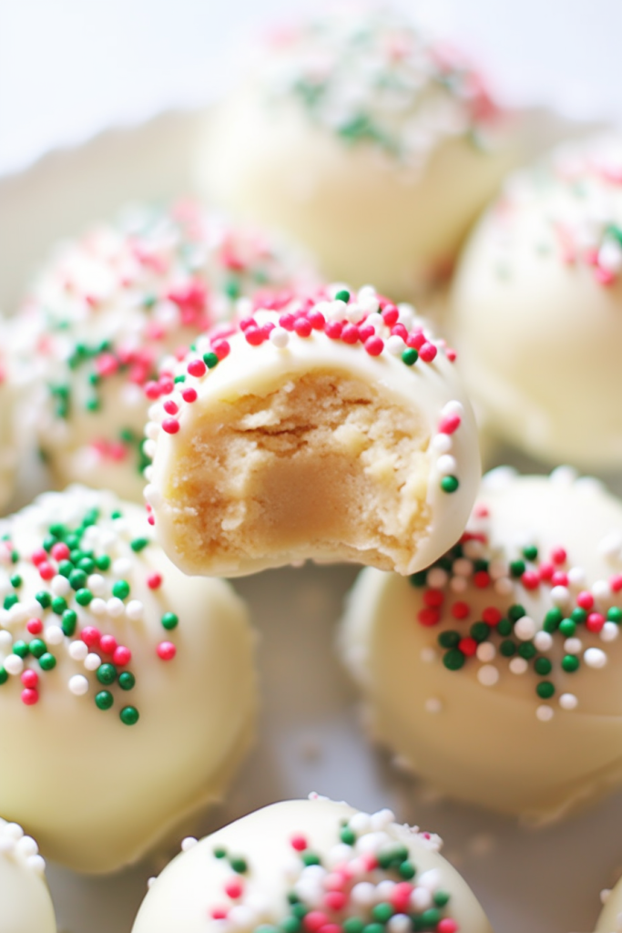 Sugar Cookie Truffles