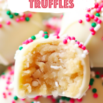 Sugar Cookie Truffles